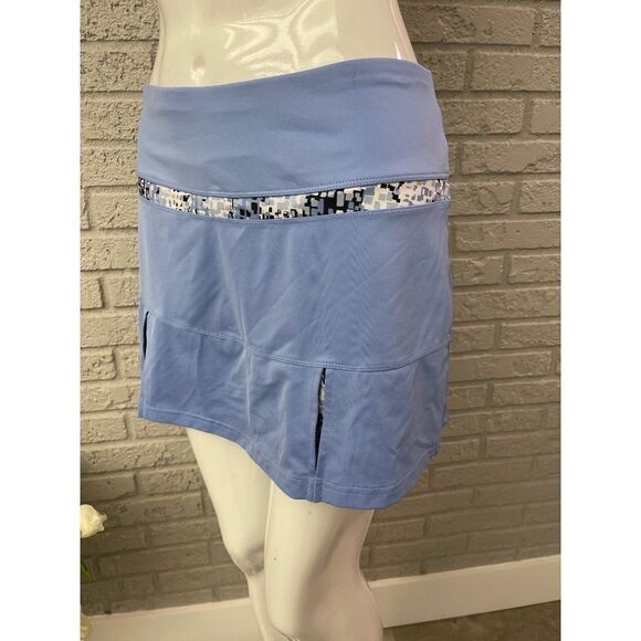 Bolle Blue Pleated Gulf Tennis Athletic Skort Size L - Picture 5 of 8
